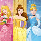 Load image into Gallery viewer, 16 Pack Disney Princess Lunch Napkins - 33cm - The Base Warehouse
