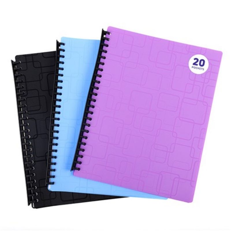 20 Pocket PP Cover Display Book - A4