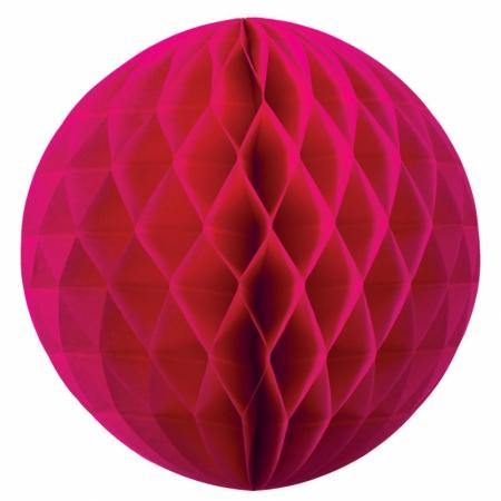 Magenta Honeycomb Ball - 35cm