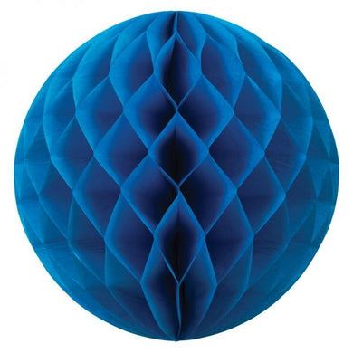 True Blue Honeycomb Ball - 35cm - The Base Warehouse