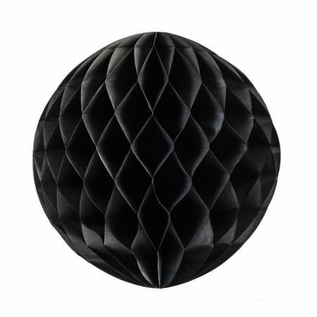 Black Honeycomb Ball - 25cm