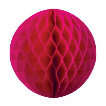 Magenta Honeycomb Ball - 25cm