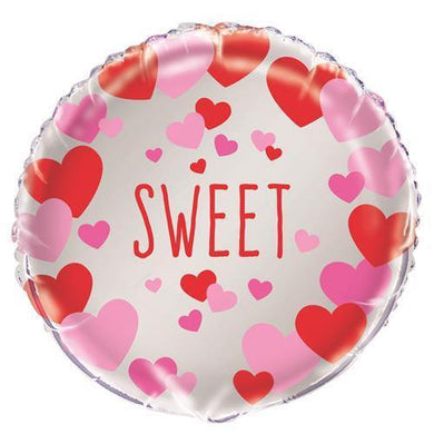 Sweet Valentine Foil Balloon - 46cm - The Base Warehouse