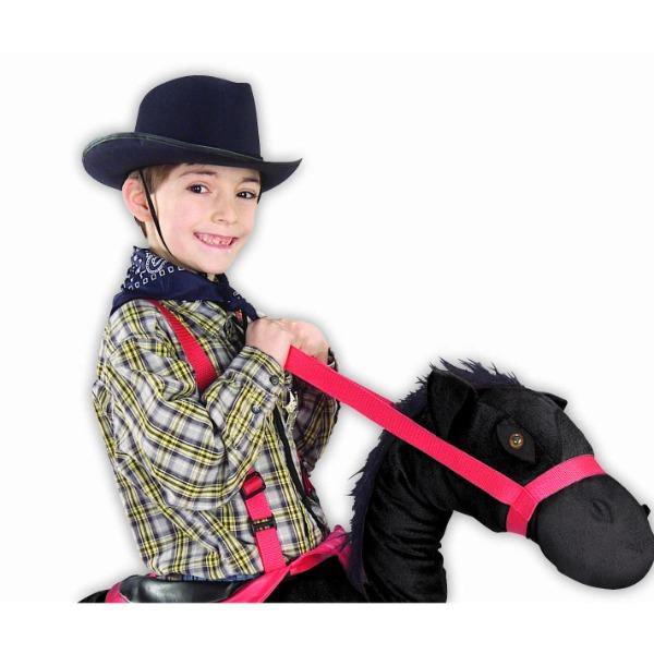 Kids Black Cowboy Felt Hat - The Base Warehouse