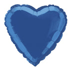 Load image into Gallery viewer, Royal Blue Heart Foil Balloon - 45cm - The Base Warehouse
