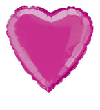 Load image into Gallery viewer, Hot Pink Heart Foil Balloon - 45cm
