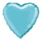 Load image into Gallery viewer, Baby Blue Heart Foil Balloon - 45cm - The Base Warehouse
