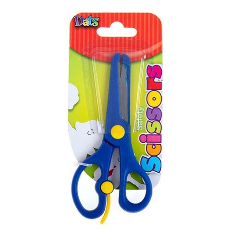 Blue Safety Scissors - 14cm - The Base Warehouse