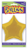 Load image into Gallery viewer, Gold Star Foil Balloon - 50cm
