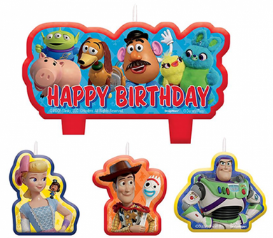 Toy Story 4 Birthday Candle Set - The Base Warehouse