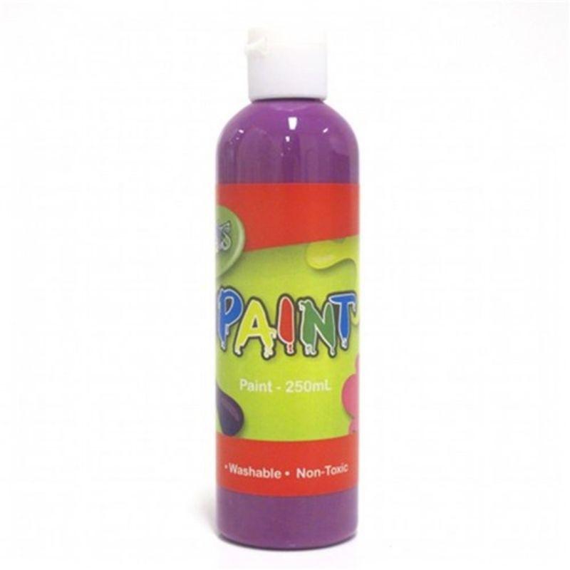 Purple Washable Tempera Paint Bottle - 250ml