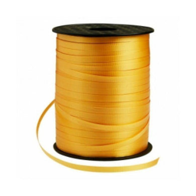 Gold Crimped Ribbon Spool - 5mm x 450m - The Base Warehouse