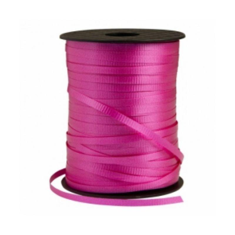 Magenta Crimped Ribbon Spool - 5mm x 450m