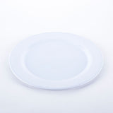Load image into Gallery viewer, White Melamine Round Large Plate - 25cm x 25cm
