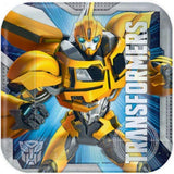 Load image into Gallery viewer, 8 Pack Transformers Core Square Plates - 18cm
