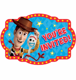 Load image into Gallery viewer, 8 Pack Toy Story 4 Postcard Invitations - The Base Warehouse
