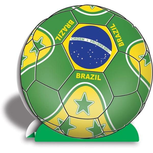 Soccer Ball Centrepiece Brazil - 25cm | The Base Warehouse