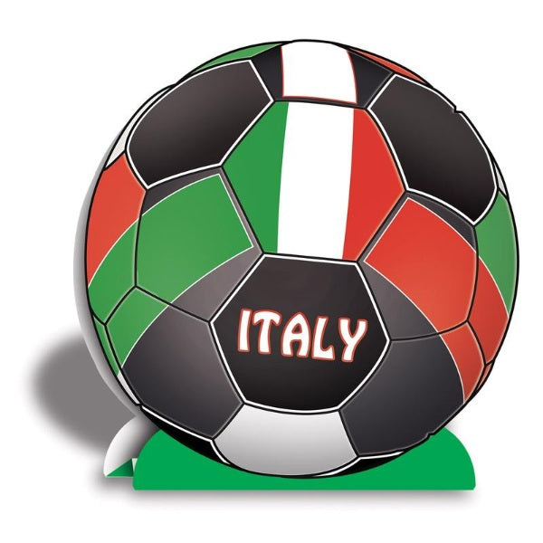 Soccer Ball Centrepiece Italy - 25cm