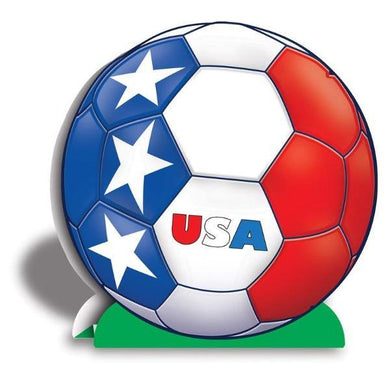 Soccer Ball Centrepiece USA - 25cm - The Base Warehouse