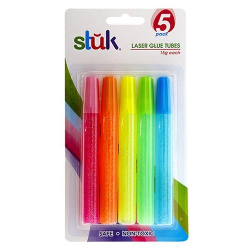 5 Pack Laser Glue Tube Sticks - 15g - The Base Warehouse