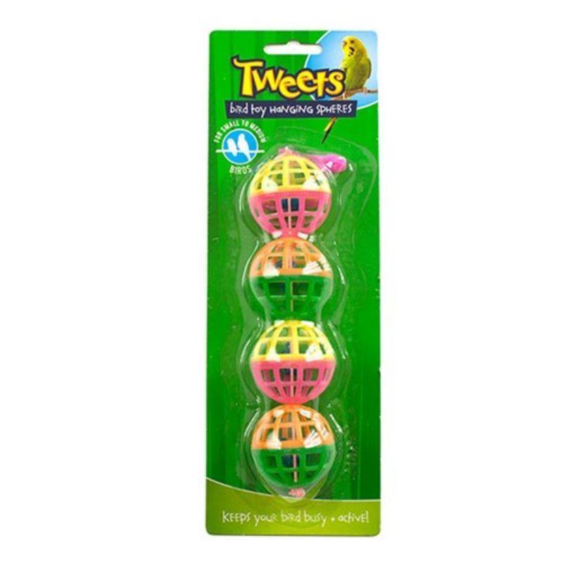 Hanging Balls Bird Toy - The Base Warehouse