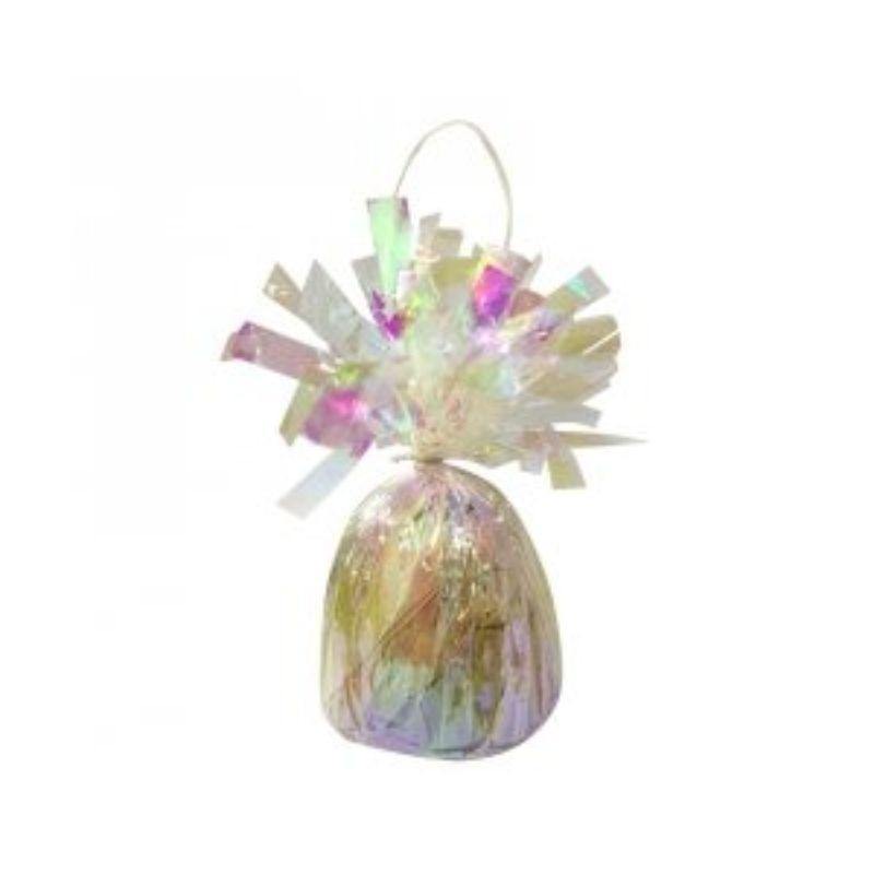 Iridescent Foil Balloon Weight - 185g - The Base Warehouse