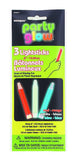 Load image into Gallery viewer, 3 Pack Red-White-Blue Glow In The Dark Lightsticks - 15cm
