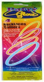 Load image into Gallery viewer, 4 Pack Green-Pink-Blue-Orange Glow In The Dark Necklaces - 51cm - The Base Warehouse
