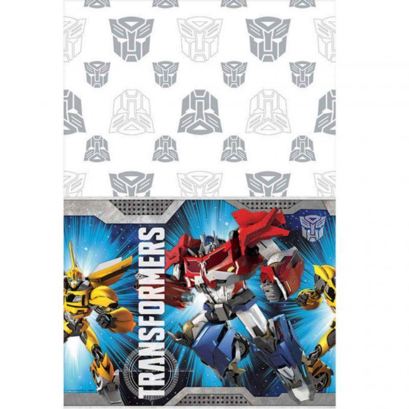 Transformers Core Plastic Tablecover - 1.37m x 2.43m - The Base Warehouse