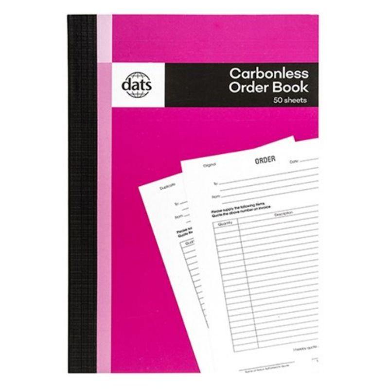 50 Sheets Carbonless Order Book - The Base Warehouse