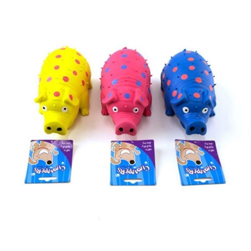 Latex Pig Dog Toy - 20cm - The Base Warehouse
