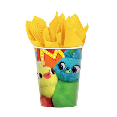 8 Pack Toy Story 4 Paper Cups - 266ml - The Base Warehouse