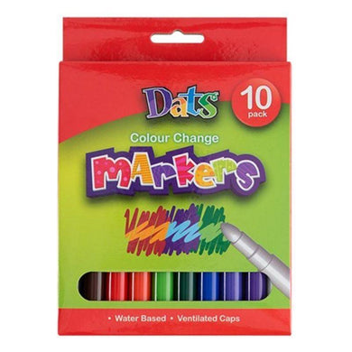 10 Pack Colour Change Marker - The Base Warehouse