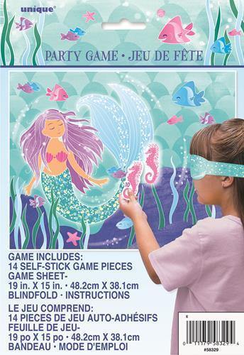 Mermaid Blindfold Kids Party Favour Game - The Base Warehouse