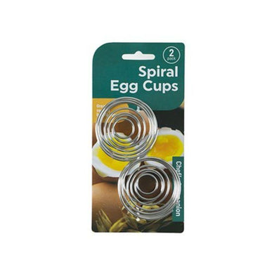 2 Pack Spiral Egg Cups - 5cm - The Base Warehouse