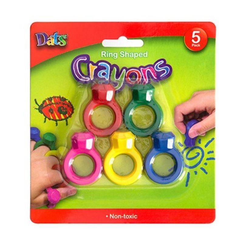 Crayon Ring Shaped 5pk | The Base Warehouse