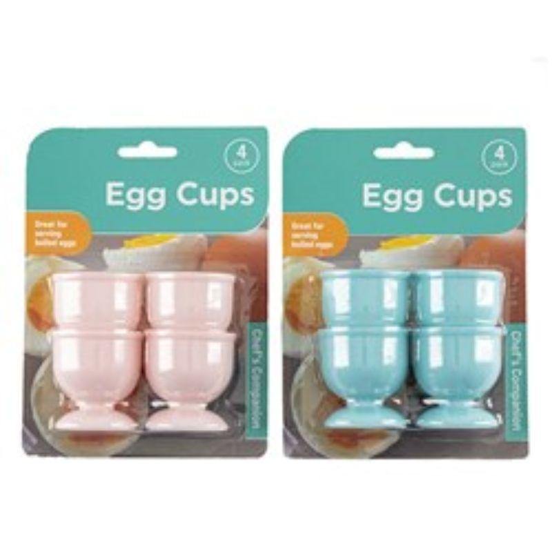 4 Pack Plastic Egg Cups - The Base Warehouse