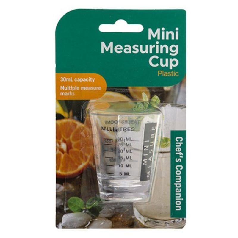 Clear Mini Measuring Cup - 30ml - The Base Warehouse