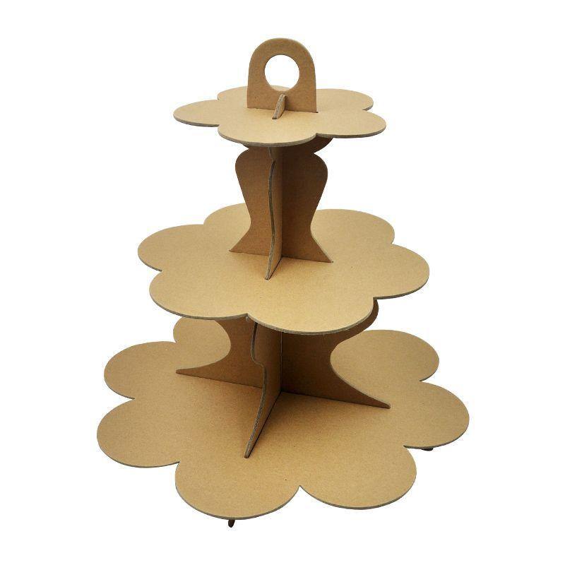3 Tier Eco Cake Stand - The Base Warehouse