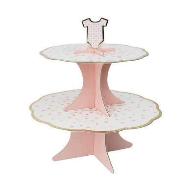 Baby Pink Cake Stand - The Base Warehouse