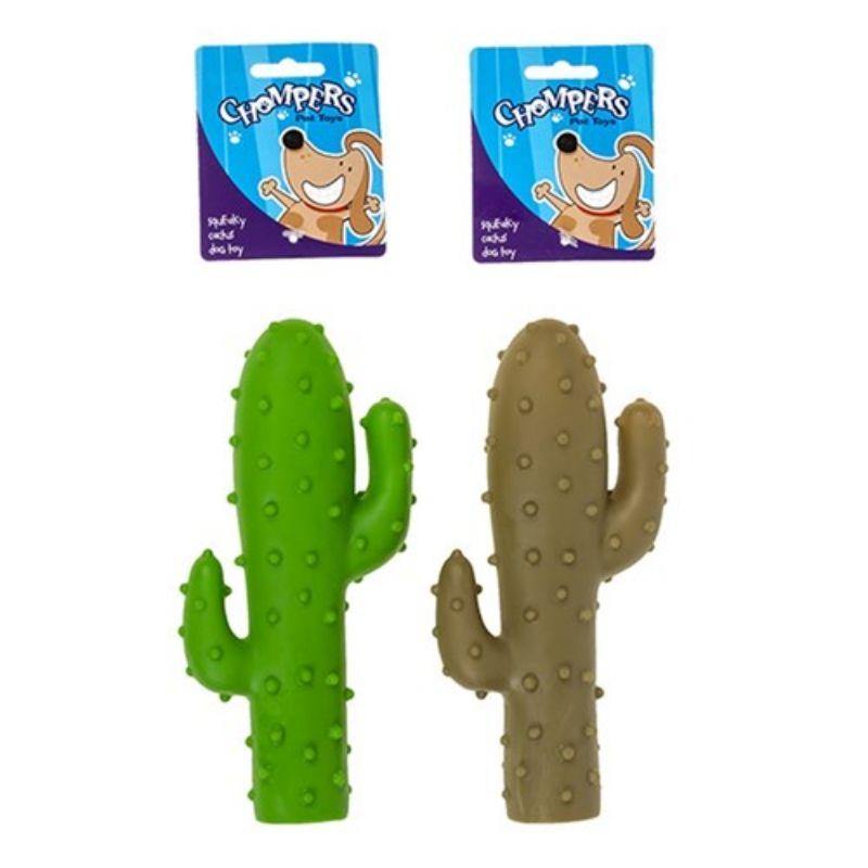 Squeaky Cactus Dog Toy - 20cm