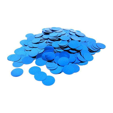 Blue Balloon 1cm Confetti - 250g - The Base Warehouse