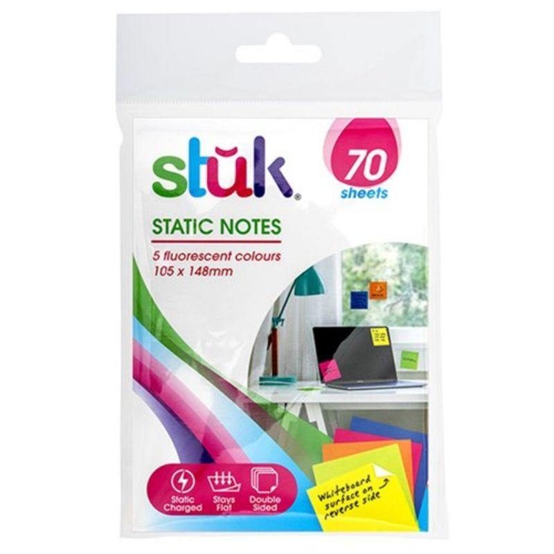 Innox Notes 70 Sheets Mixed Colour Static Notes - 105mm x 148mm | The Base Warehouse