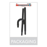 Load image into Gallery viewer, Black DIY Walking Cane Plastic - 70cm
