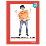 Load image into Gallery viewer, Adults Peanut Butter Sandwich Costume - One Size
