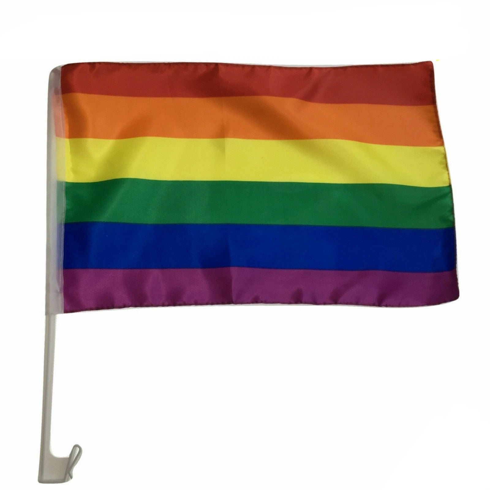 Rainbow Car Flag - 43cm x 30cm