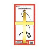 Load image into Gallery viewer, Gold Cross Sign Necklace
