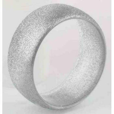 Glitter Silver Mod Bangle Bracelet - The Base Warehouse