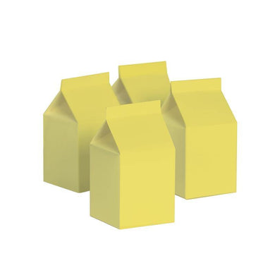 10 Pack Pastel Yellow Milk Box - The Base Warehouse