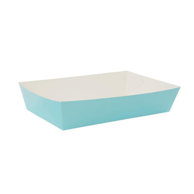 10 Pack Pastel Blue Lunch Tray - The Base Warehouse